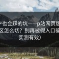 老用户也会踩的坑——p站网页版-语言与地区怎么切？别再被假入口骗了（实测有效）
